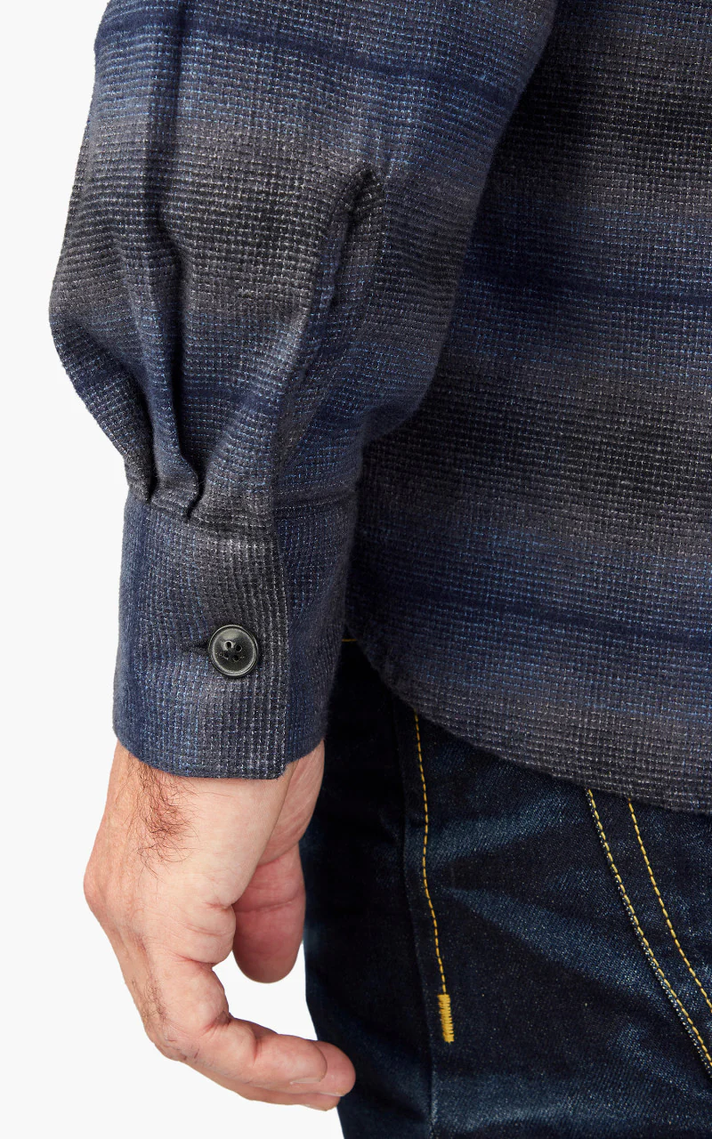 Pike Brothers 1943 CPO Shirt Tijuana Blue - Image 4