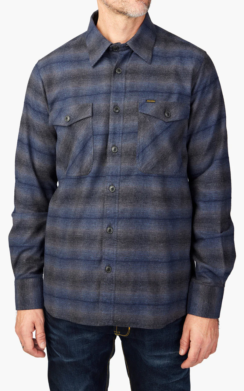 Pike Brothers 1943 CPO Shirt Tijuana Blue - Image 5