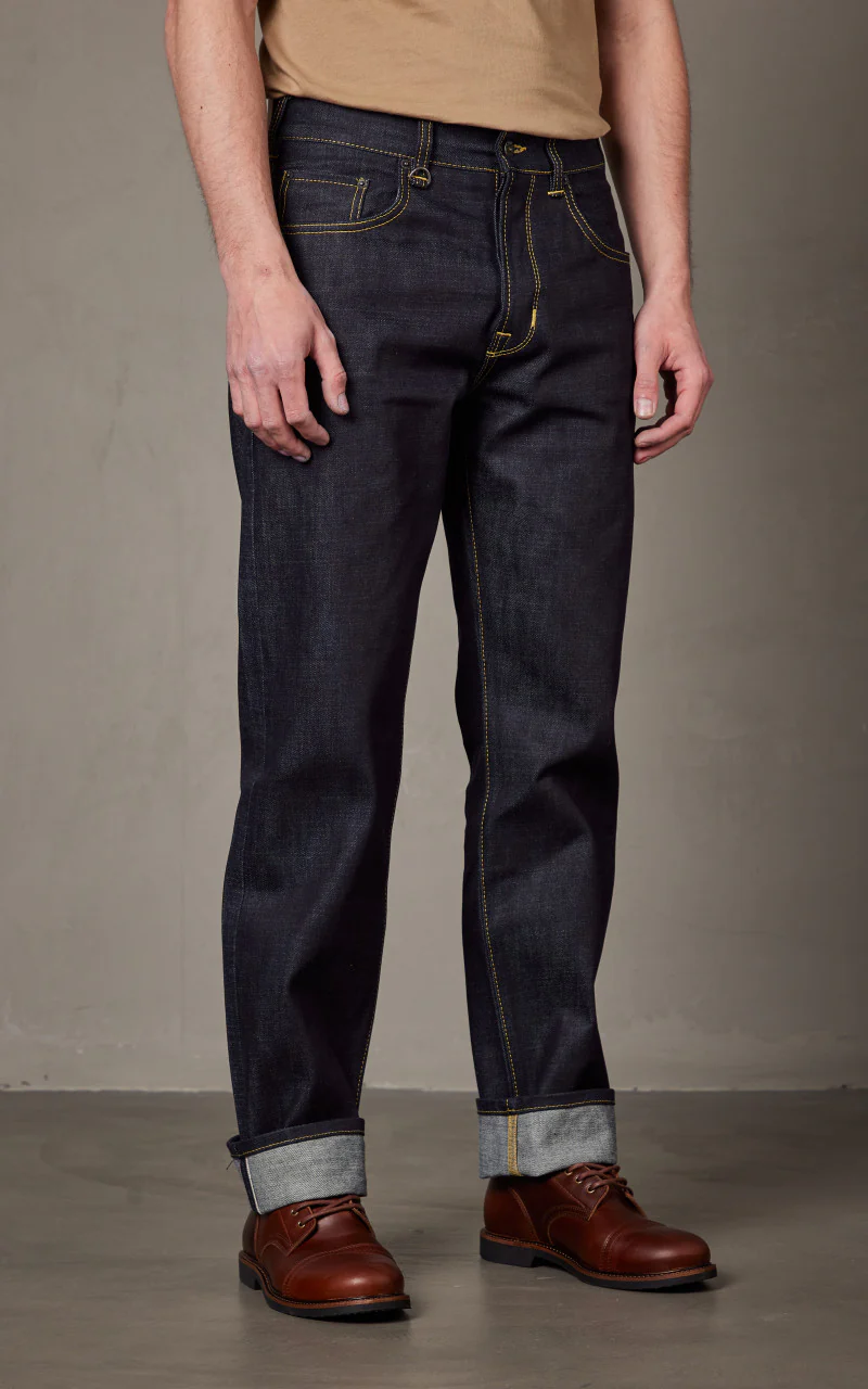 Pike Brothers 1947 Roamer Pant Selvedge Indigo 15oz - Image 3