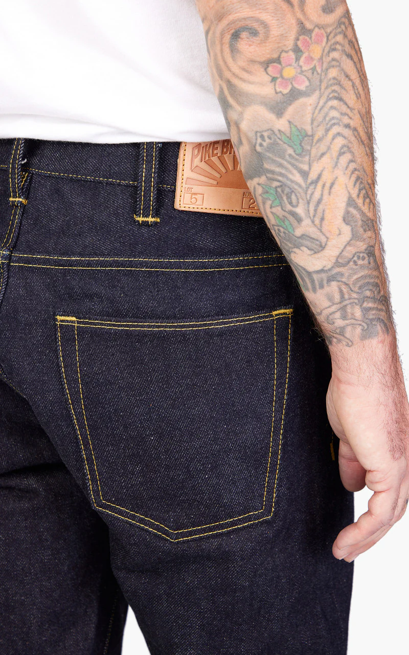 Pike Brothers 1947 Roamer Pant Selvedge Indigo 21oz - Image 8