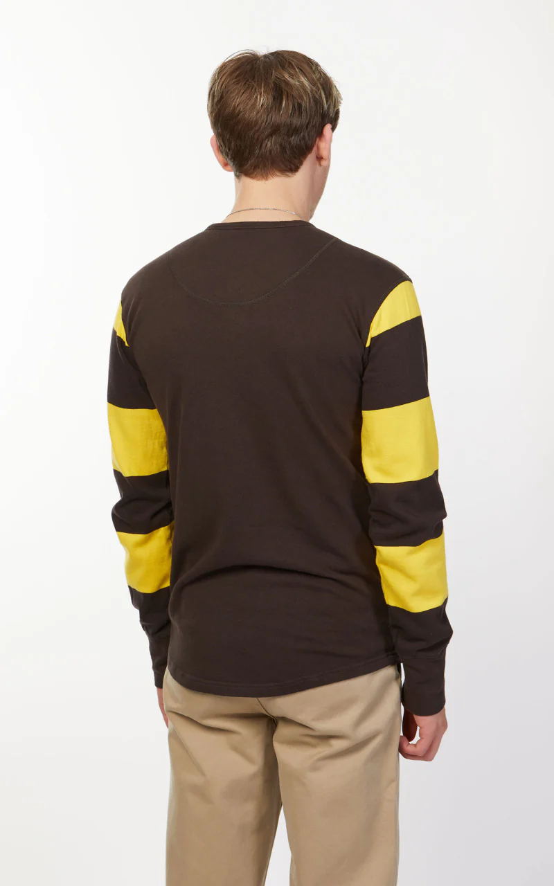 Pike Brothers 1950 Racing Jersey Sprocket Black/Yellow - Image 6