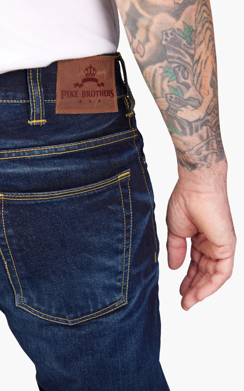 Pike Brothers 1958 Roamer Pant Selvedge Indigo 104 Rinse - Image 7
