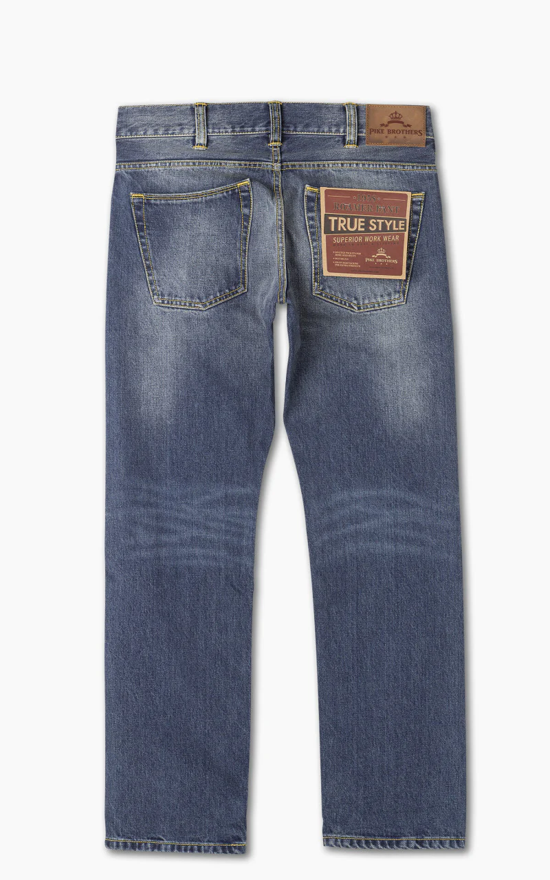 Pike Brothers 1958 Roamer Pant Selvedge Indigo 106 Rinse - Image 3