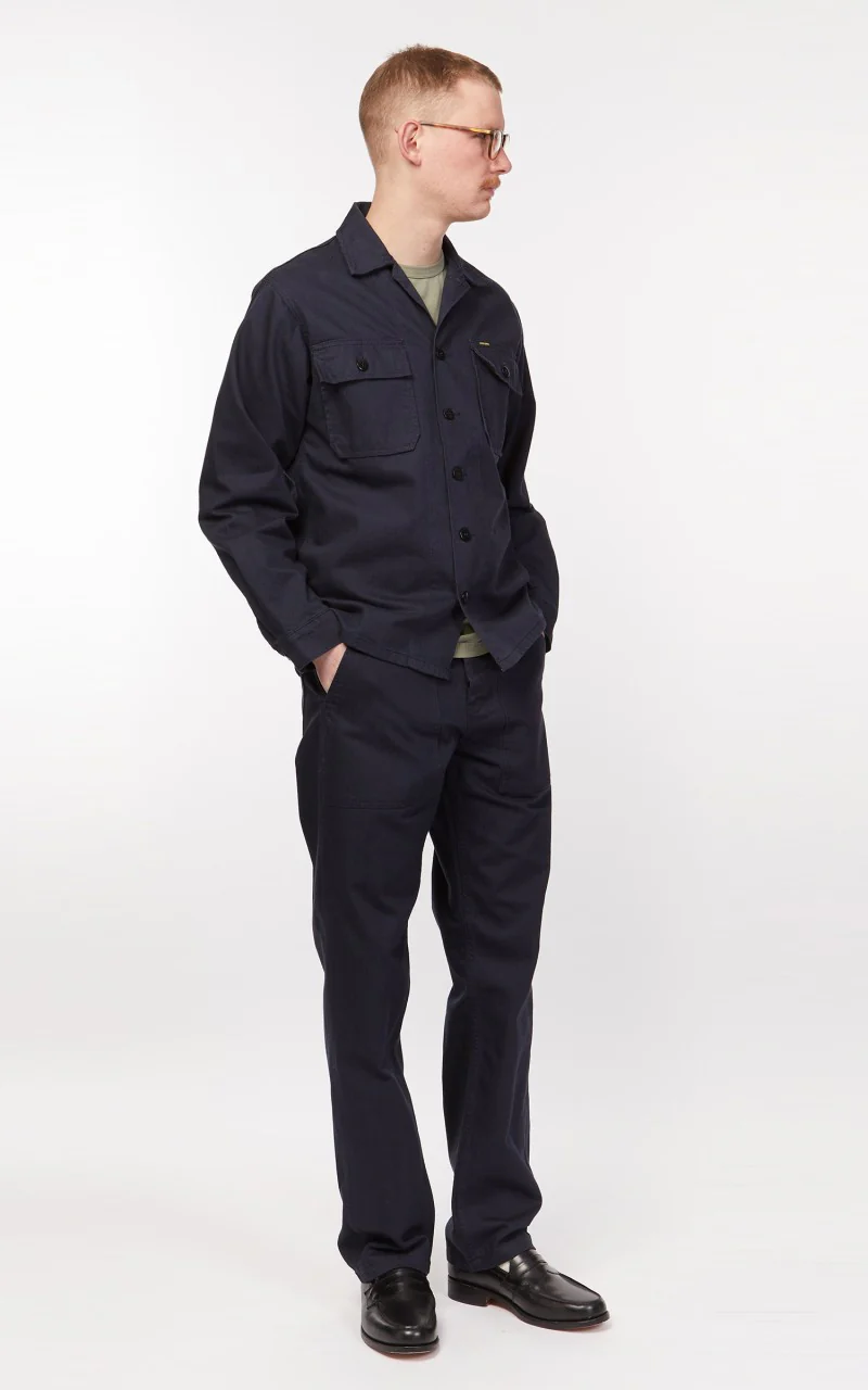 Pike Brothers 1962 OG-107 Shirt Navy - Image 12