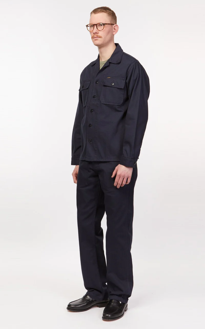 Pike Brothers 1962 OG-107 Shirt Navy - Image 13