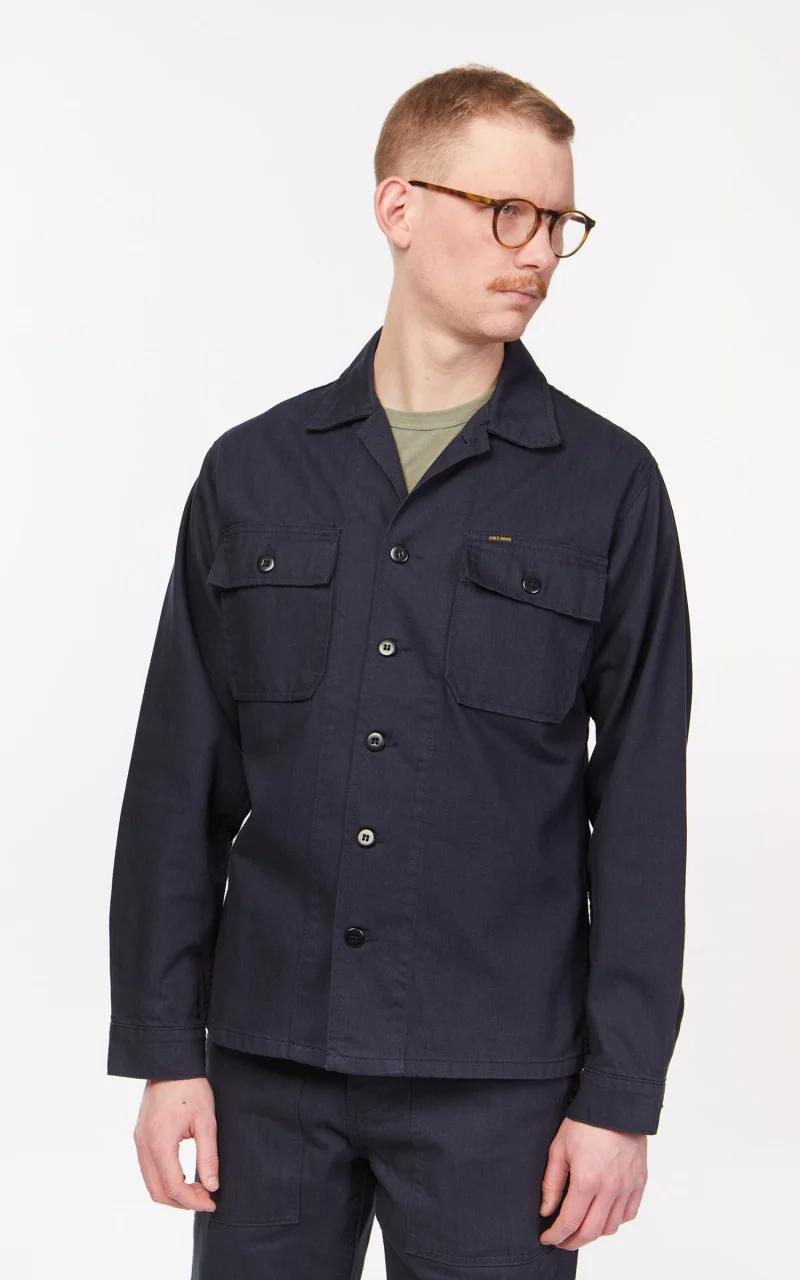 Pike Brothers 1962 OG-107 Shirt Navy - Image 15