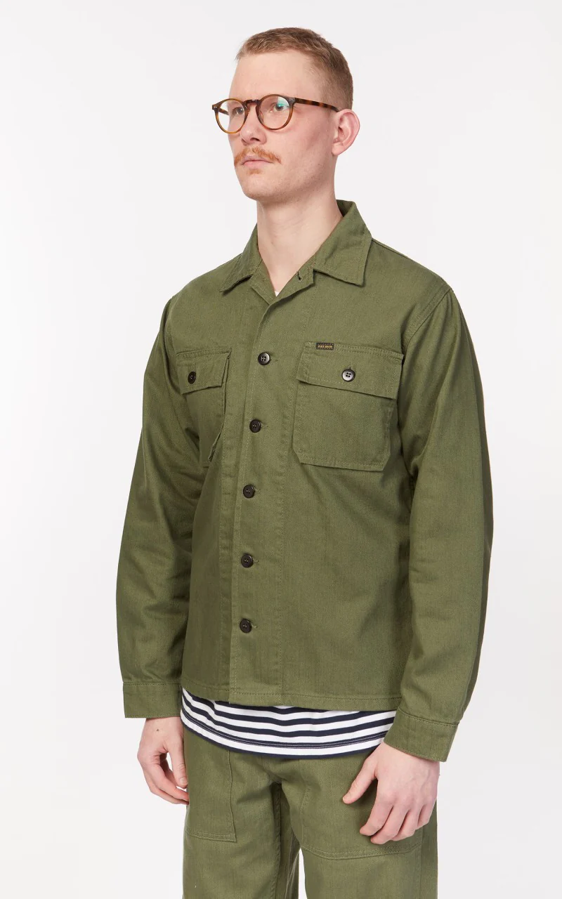 Pike Brothers 1962 OG-107 Shirt Olive - Image 5