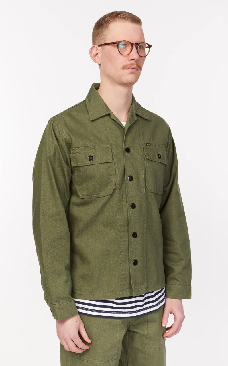 Pike Brothers 1962 OG-107 Shirt Olive - Image 6