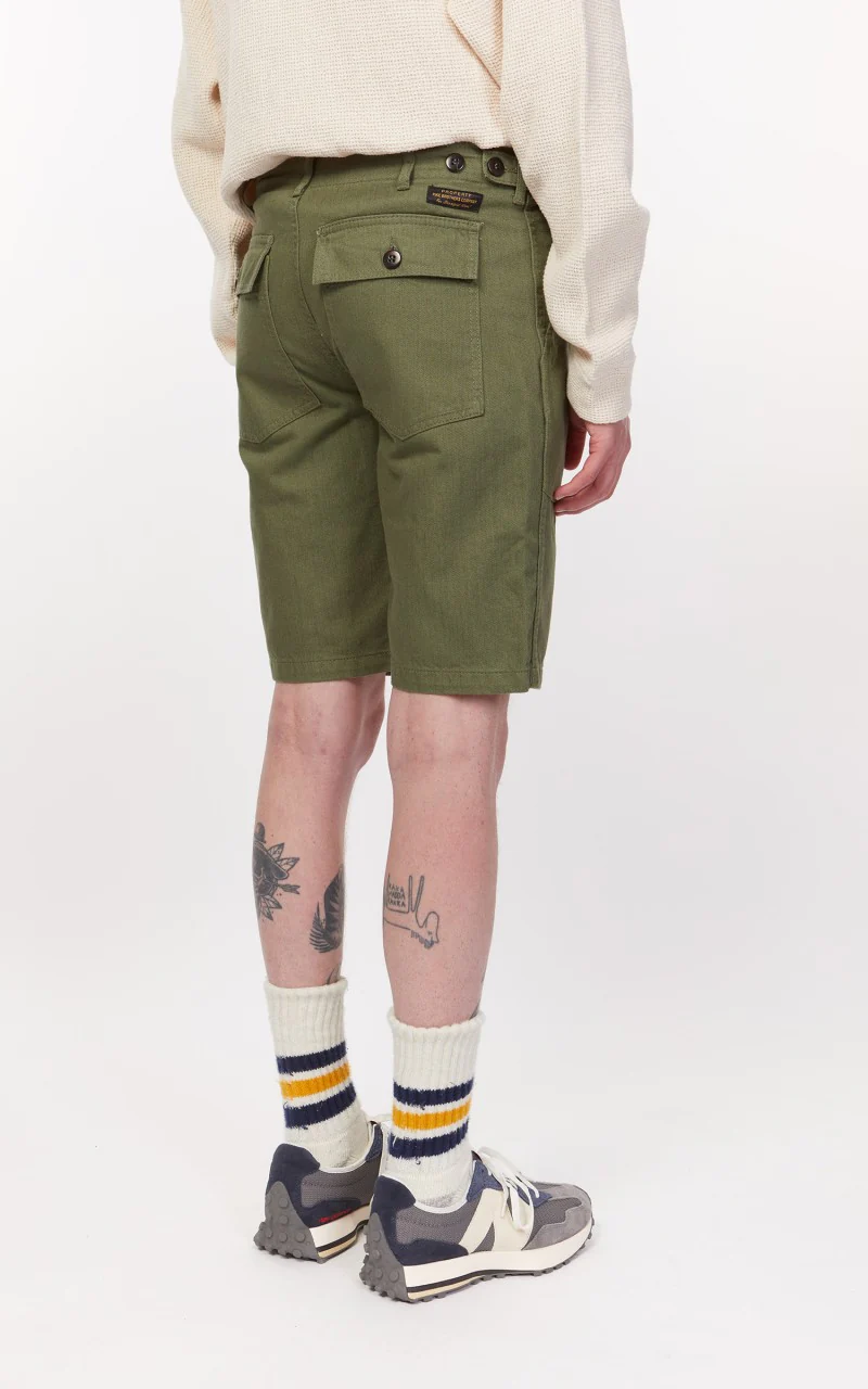 Pike Brothers 1962 OG-107 Shorts Olive - Image 6