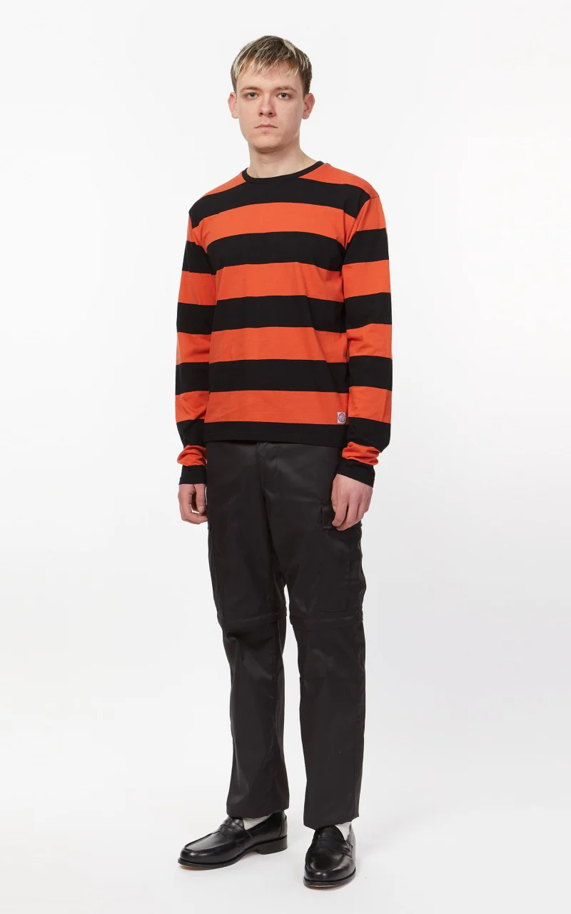 Pike Brothers 1964 Long Sleeve Alcatraz Orange - Image 3