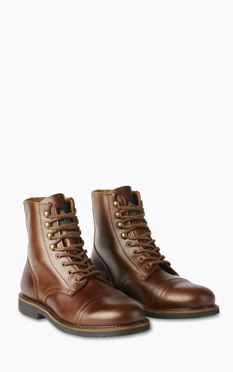Pike Brothers 1966 Low Quarters Cognac Oiled - Image 2