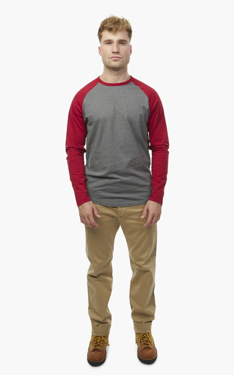 Pike Brothers 1968 Baseball Shirt Mugo Red - Image 2