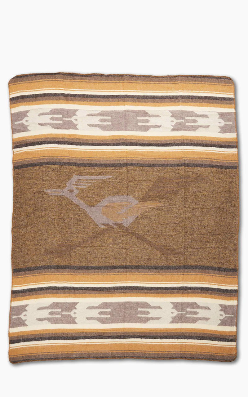 Pike Brothers 1969 Roadrunner Wool Blanket Brown - Image 2