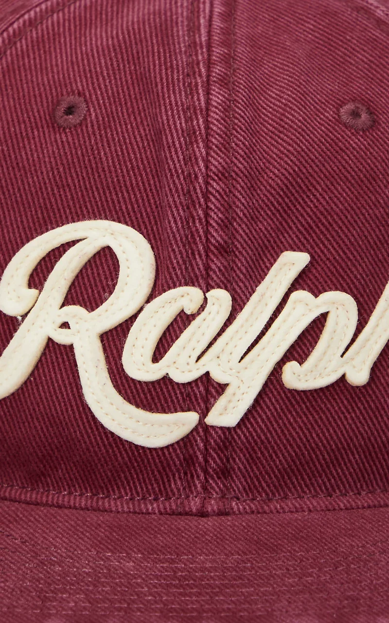 Polo Ralph Lauren Appliquéd Twill Ball Cap Red Carpet - Image 3