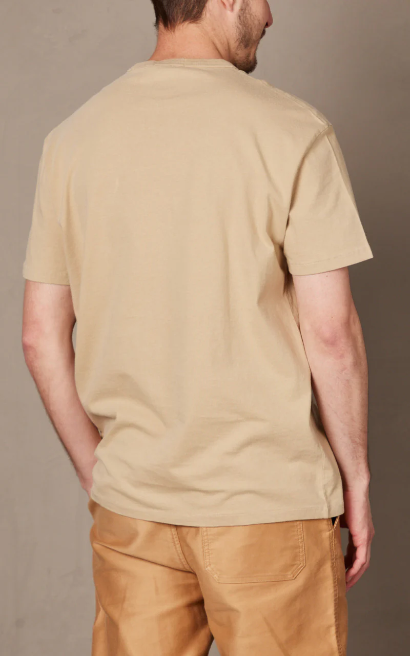 Polo Ralph Lauren Classic Fit Jersey Crewneck T-Shirt Beige - Image 5