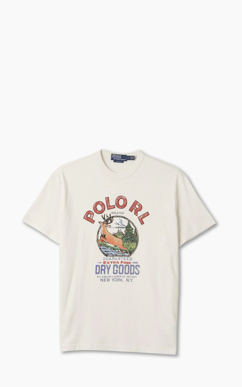 Polo Ralph Lauren Classic Fit Logo Jersey T-Shirt White