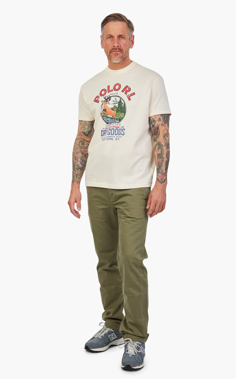 Polo Ralph Lauren Classic Fit Logo Jersey T-Shirt White - Image 2