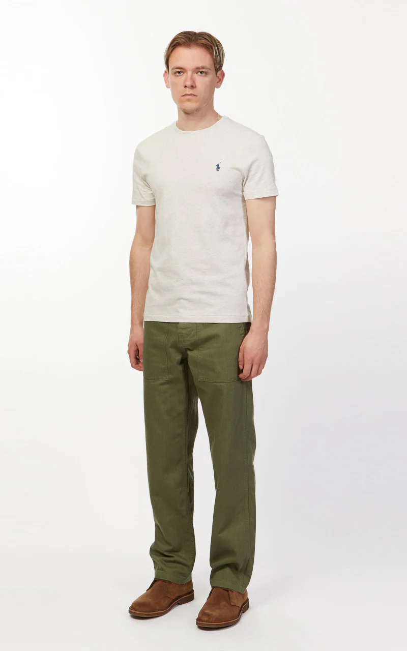 Polo Ralph Lauren Crewneck Tee American Heather - Image 3