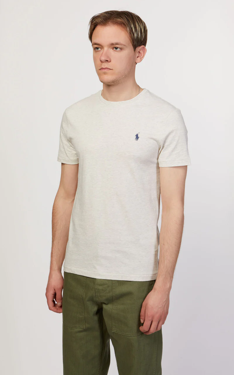 Polo Ralph Lauren Crewneck Tee American Heather - Image 4