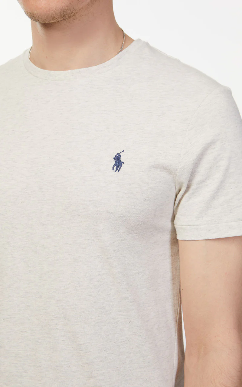 Polo Ralph Lauren Crewneck Tee American Heather - Image 6