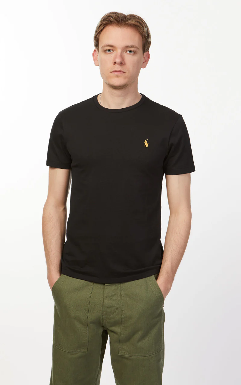 Polo Ralph Lauren Crewneck Tee Black - Image 2