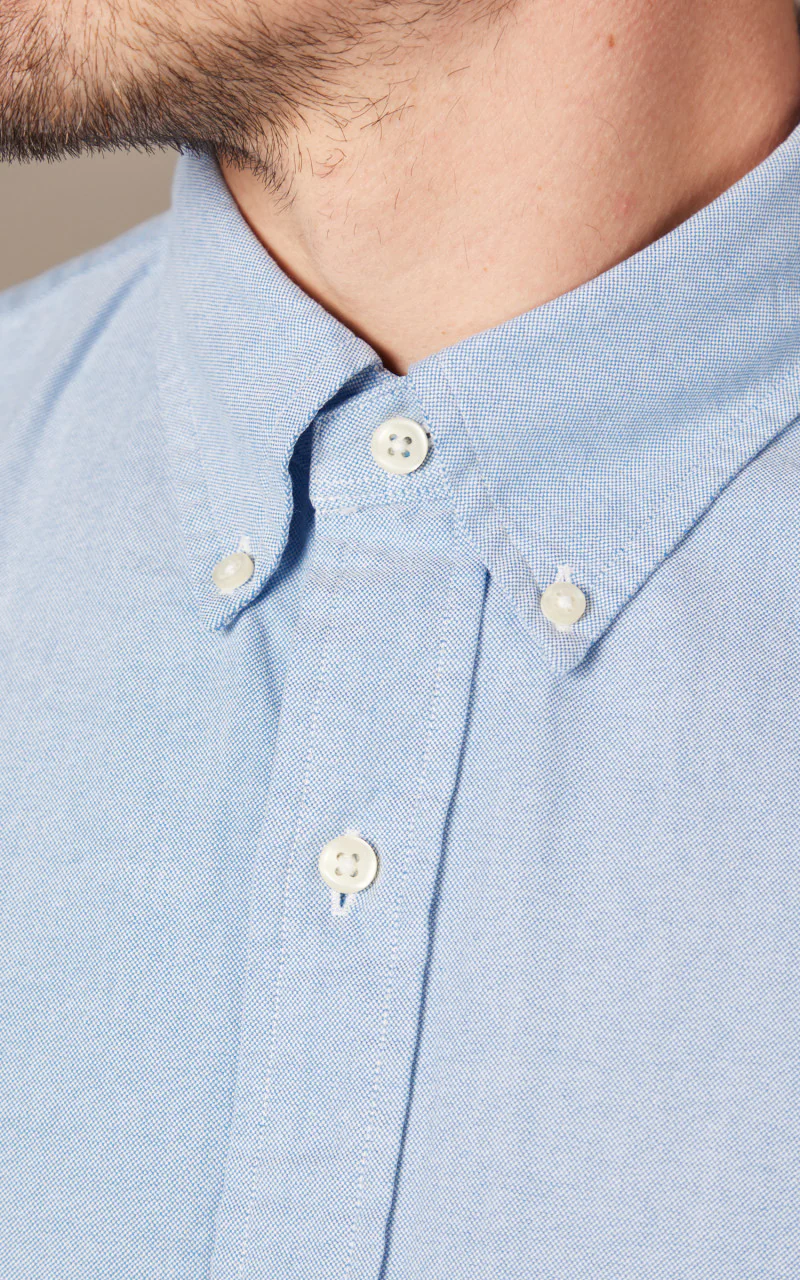Polo Ralph Lauren Custom Fit Oxford Shirt Blue - Image 3