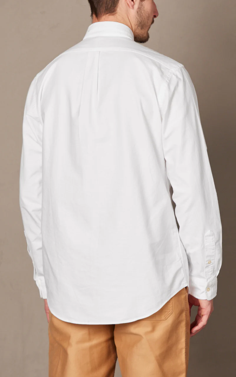 Polo Ralph Lauren Custom Fit Oxford Shirt White - Image 6