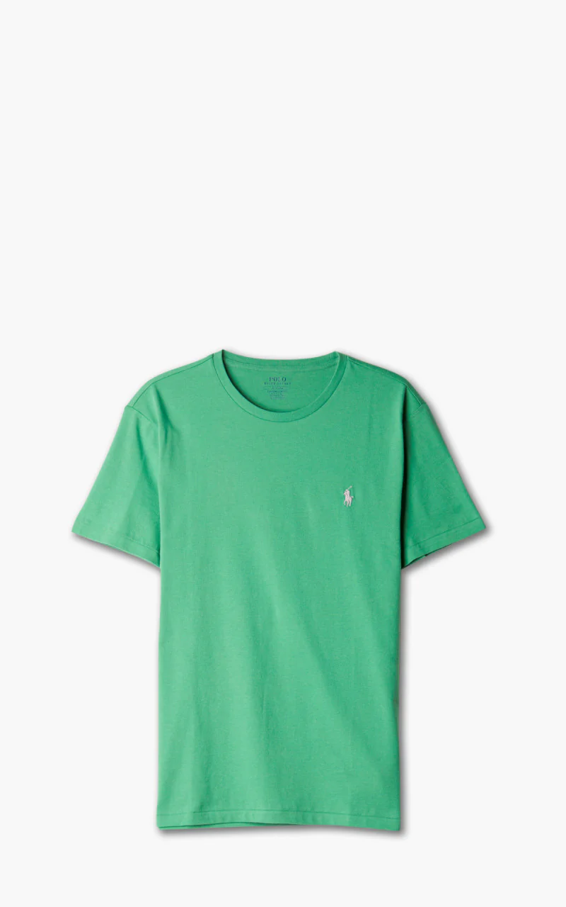 Polo Ralph Lauren Custom Slim Fit Jersey Crewneck T-Shirt Green