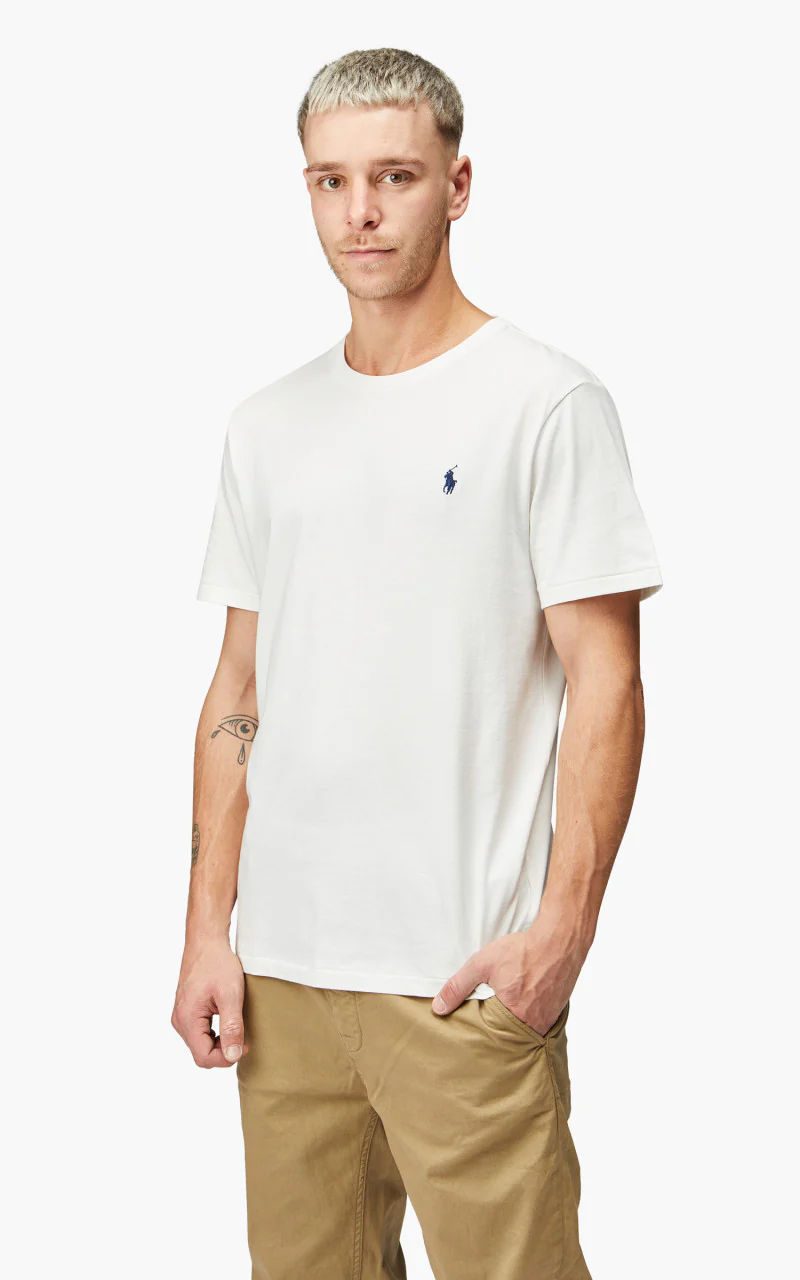 Polo Ralph Lauren Custom Slim Fit Jersey Crewneck T-Shirt Nevis - Image 4