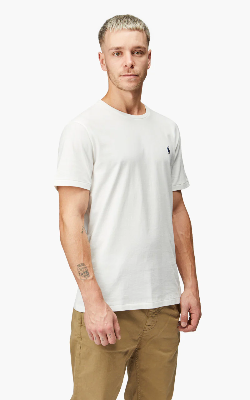 Polo Ralph Lauren Custom Slim Fit Jersey Crewneck T-Shirt Nevis - Image 5