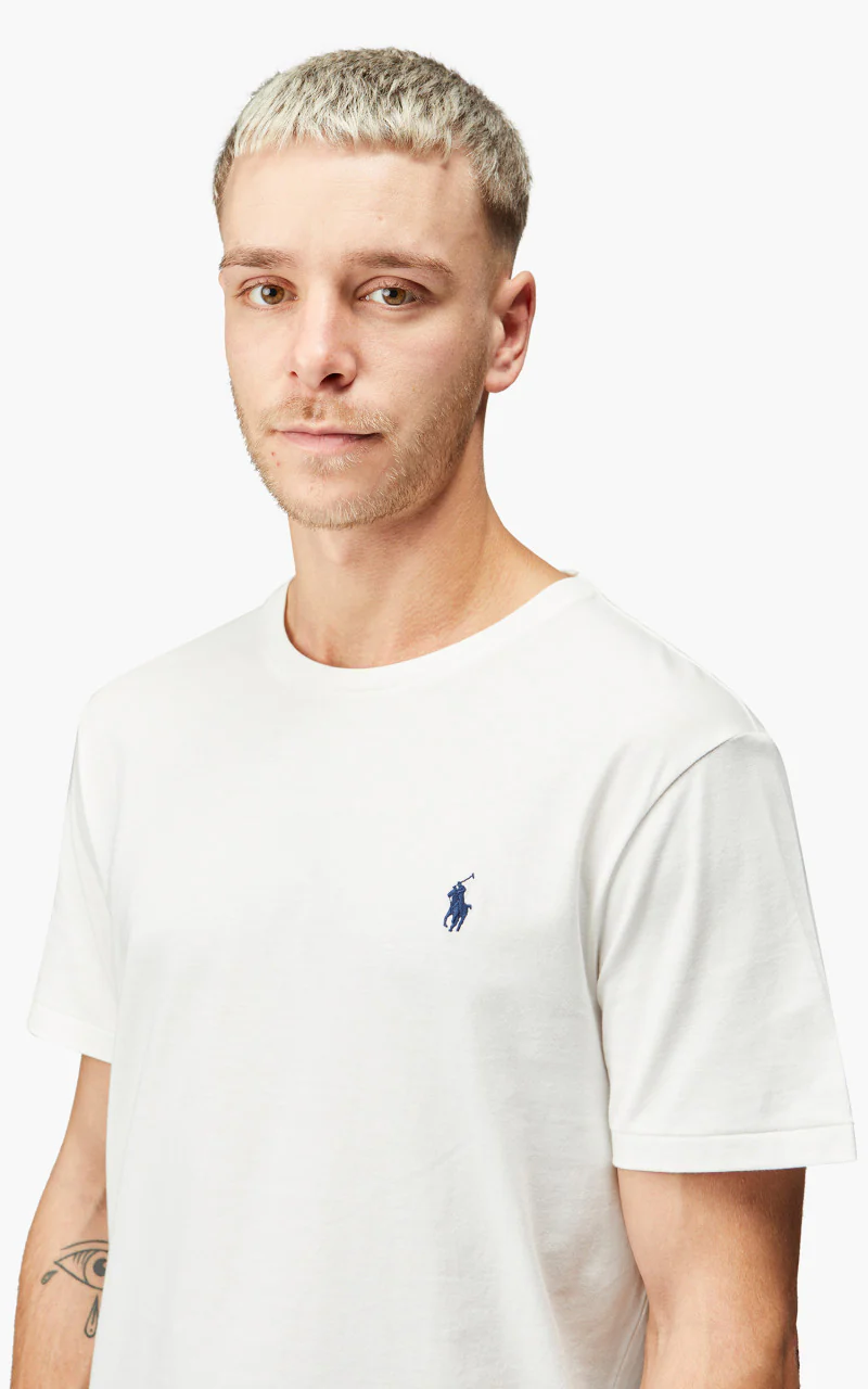 Polo Ralph Lauren Custom Slim Fit Jersey Crewneck T-Shirt Nevis - Image 7
