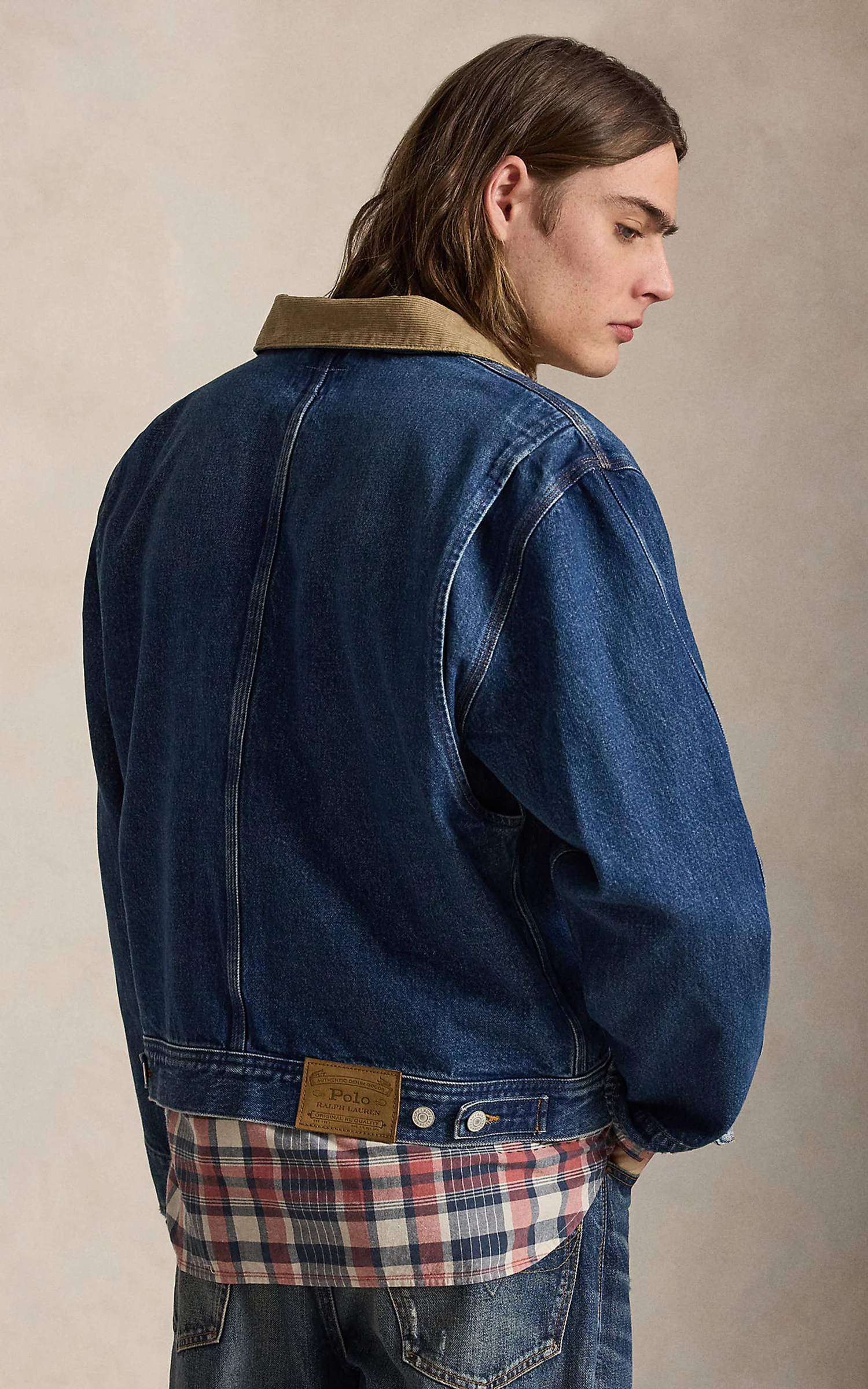 Polo Ralph Lauren Denim Corduroy-Collar Trucker Jacket Outpost - Image 4