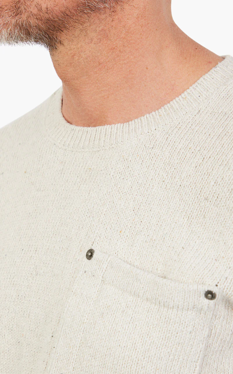 Polo Ralph Lauren Dungaree Crewneck Pocket Sweater Natural - Image 6