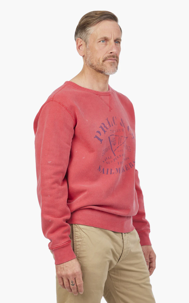 Polo Ralph Lauren Fleece Graphic Sweatshirt Red - Image 2