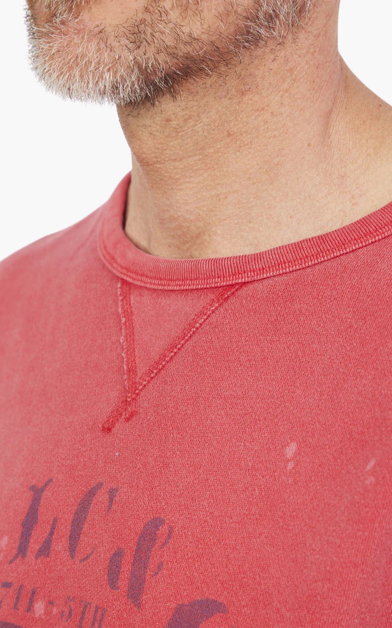Polo Ralph Lauren Fleece Graphic Sweatshirt Red - Image 5