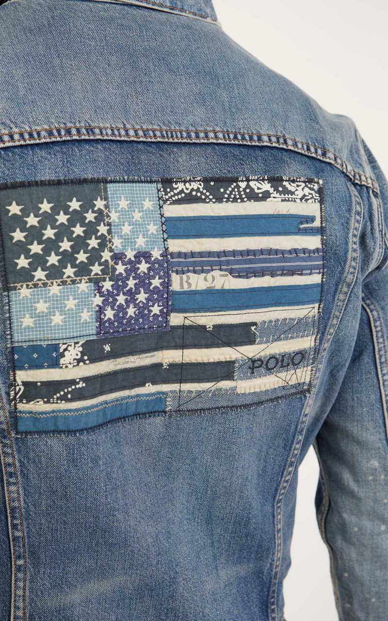 Polo Ralph Lauren Icon Trucker Denim Jacket Decker - Image 13