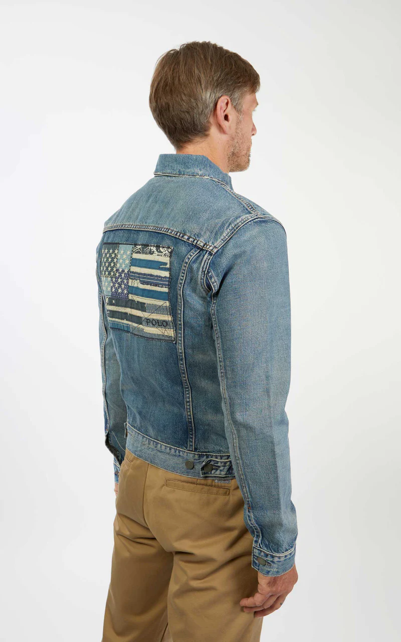 Polo Ralph Lauren Icon Trucker Denim Jacket Decker - Image 9