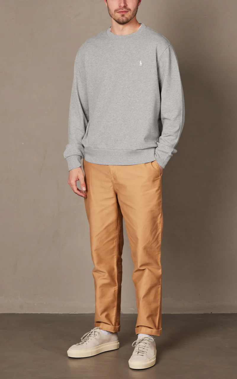 Polo Ralph Lauren Loopback Fleece Sweatshirt Grey Heather - Image 2