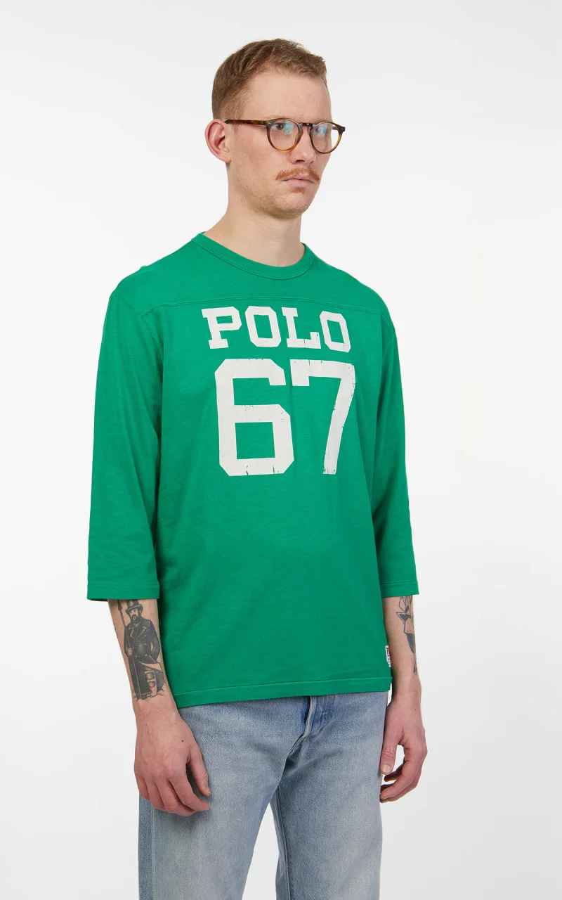 Polo Ralph Lauren M2 Mid Sleeve T-Shirt Green - Image 5