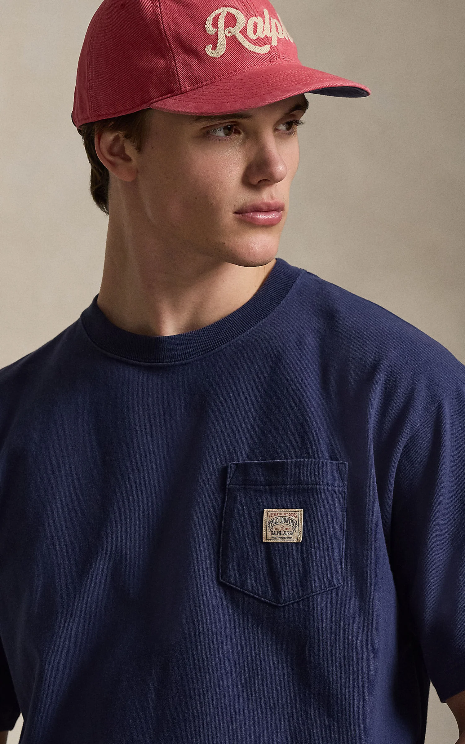 Polo Ralph Lauren Relaxed Fit Heavyweight Jersey T-Shirt Dark Cobalt - Image 4