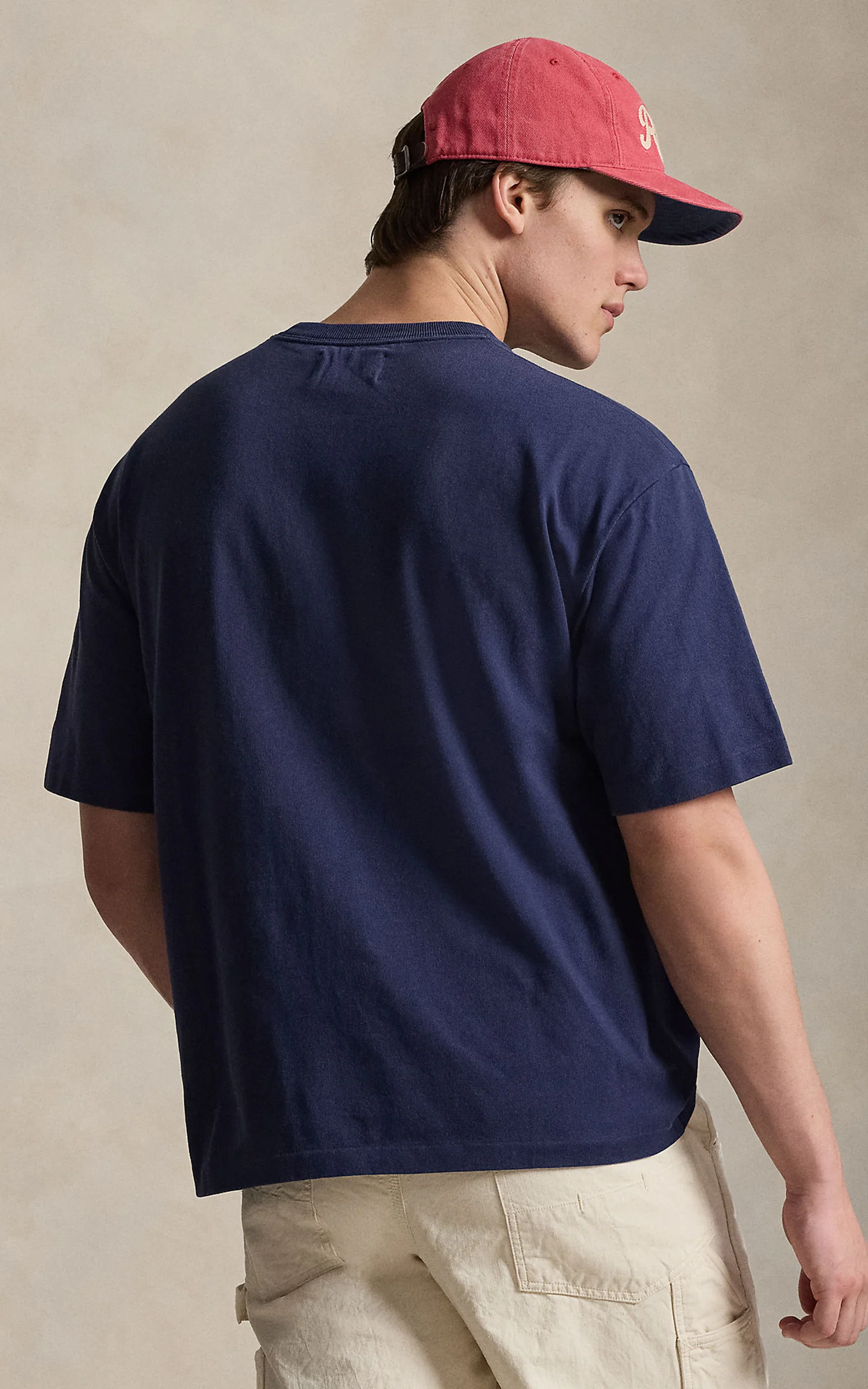 Polo Ralph Lauren Relaxed Fit Heavyweight Jersey T-Shirt Dark Cobalt - Image 5