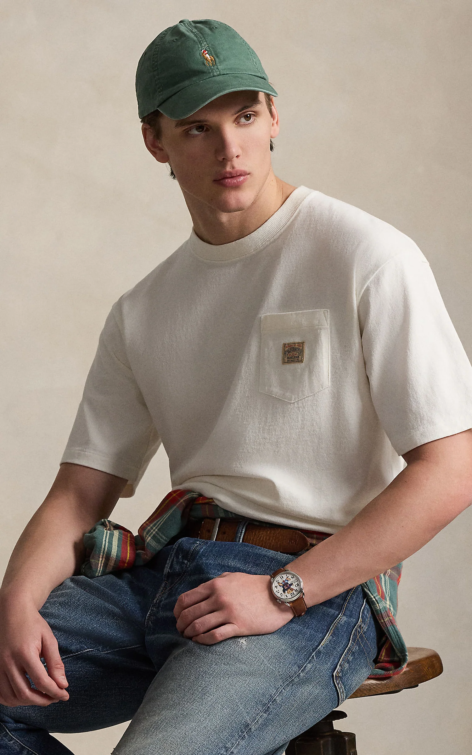 Polo Ralph Lauren Relaxed Fit Heavyweight Jersey T-Shirt Nevis - Image 2