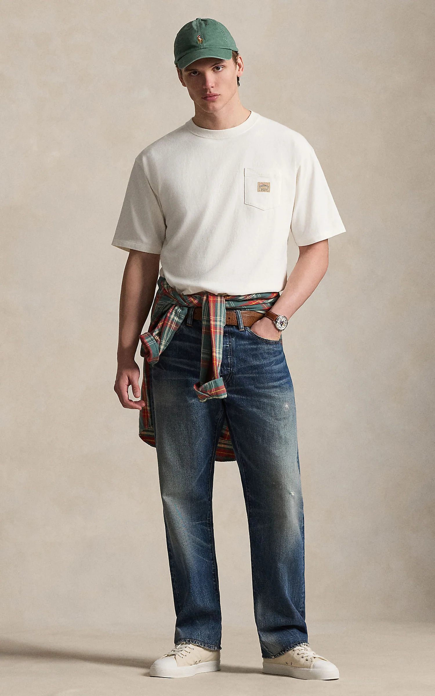 Polo Ralph Lauren Relaxed Fit Heavyweight Jersey T-Shirt Nevis - Image 3