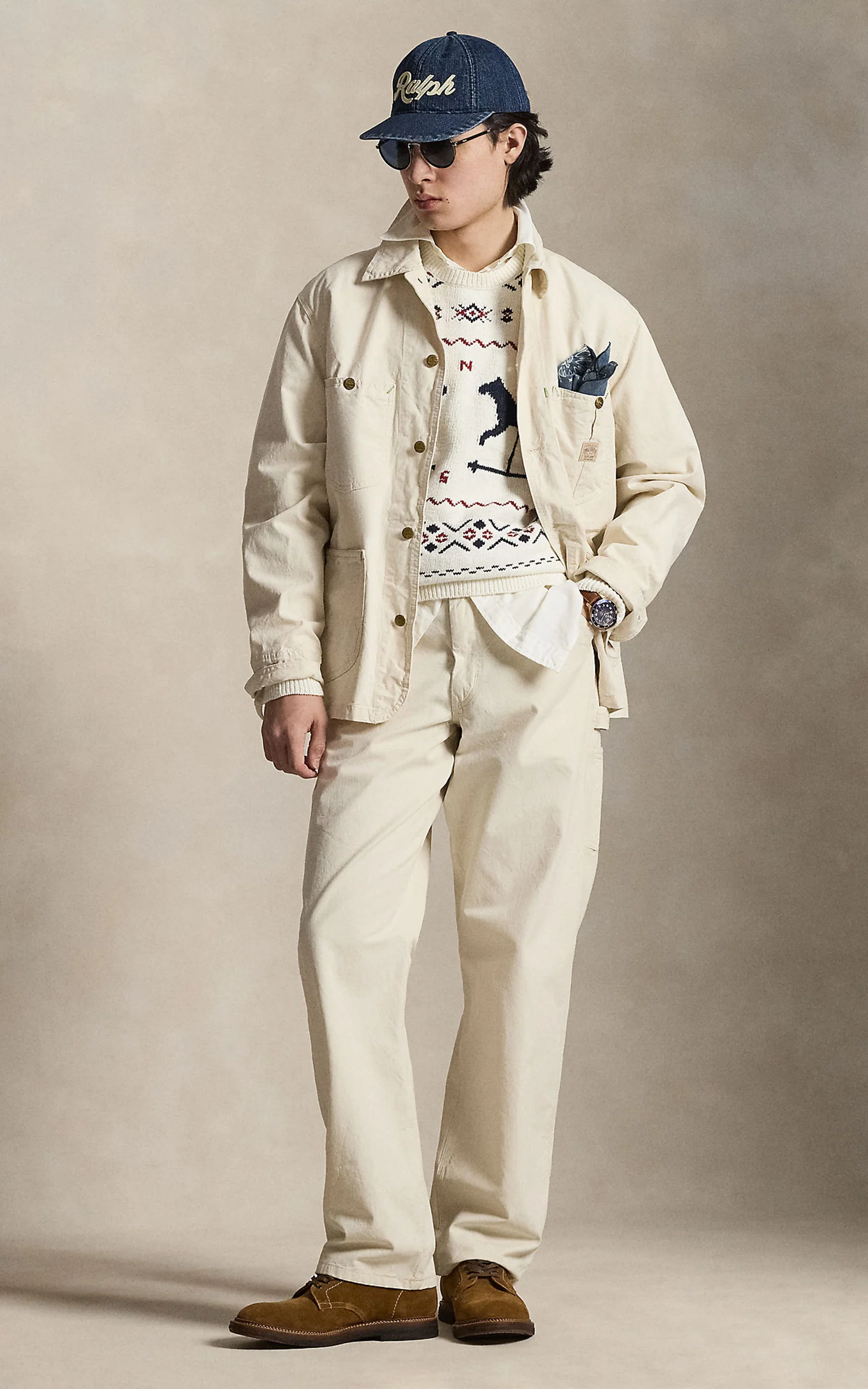 Polo Ralph Lauren The Waldron Twill Utility Jacket Barlows - Image 3