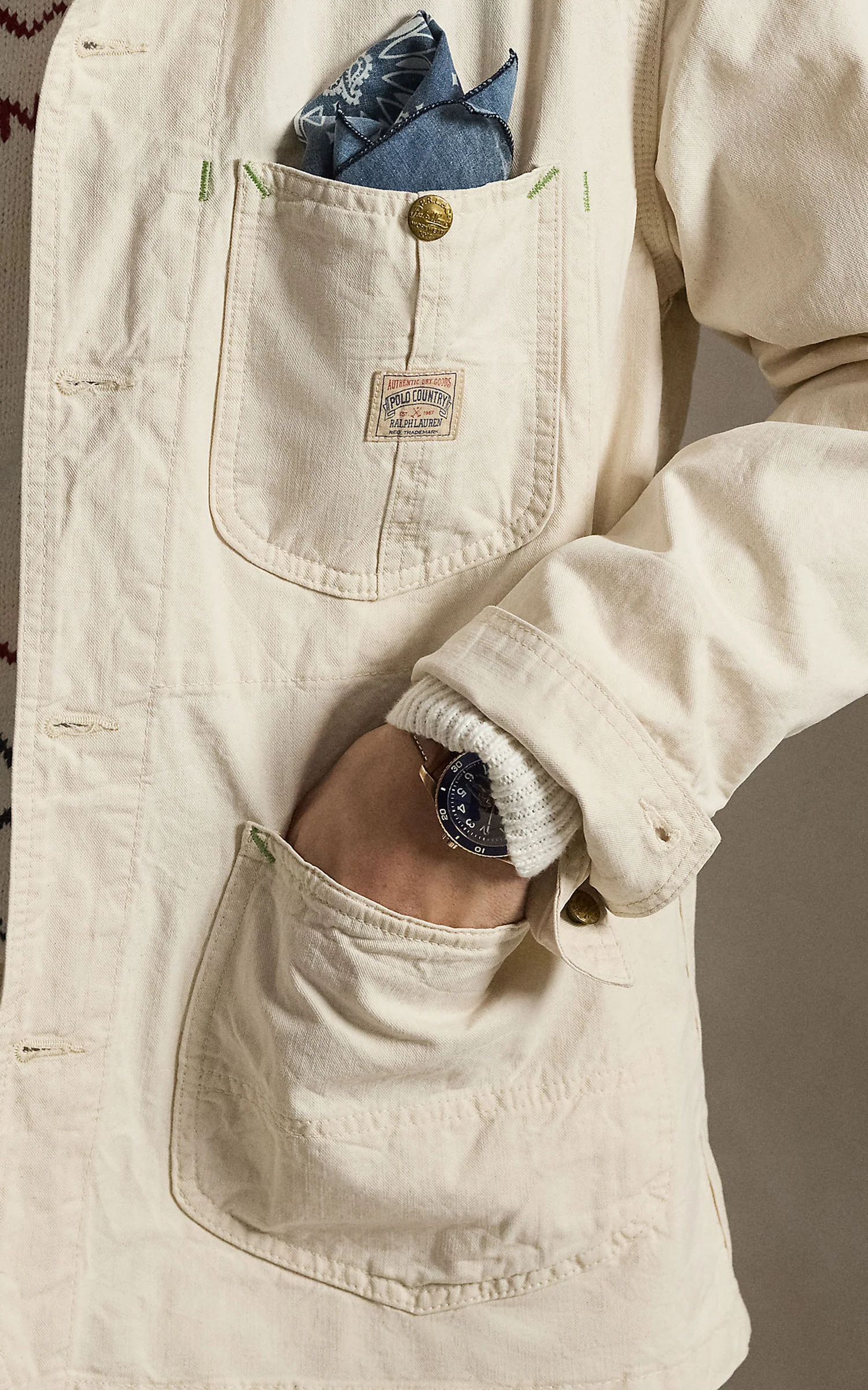 Polo Ralph Lauren The Waldron Twill Utility Jacket Barlows - Image 6