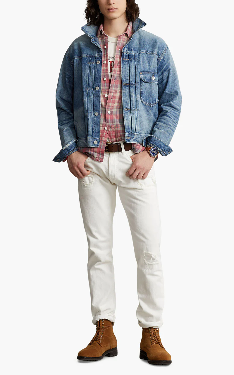 Polo Ralph Lauren Type I Trucker Jacket Glenville Wash - Image 2