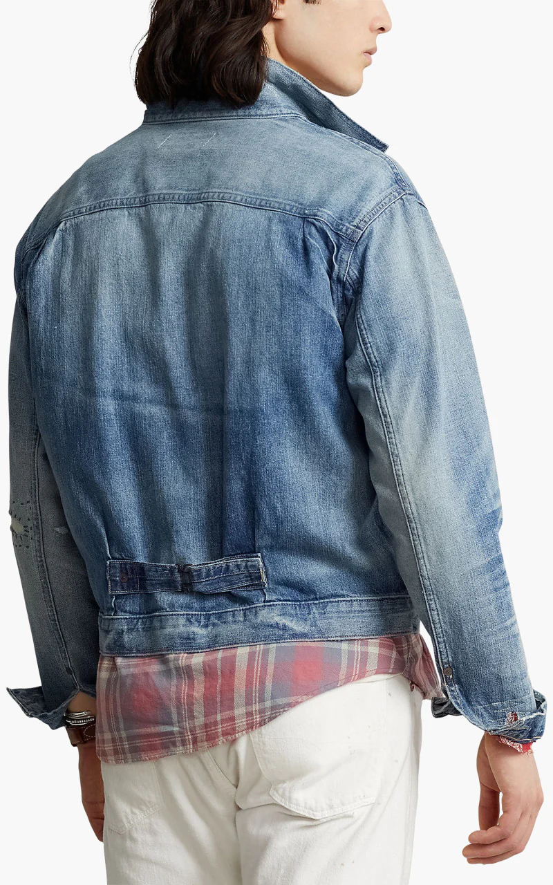 Polo Ralph Lauren Type I Trucker Jacket Glenville Wash - Image 4