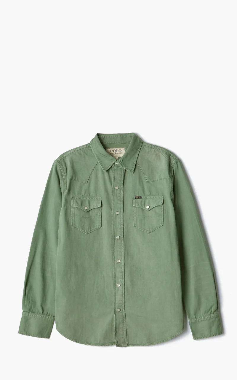 Polo Ralph Lauren Western Shirt Denim Fatigue