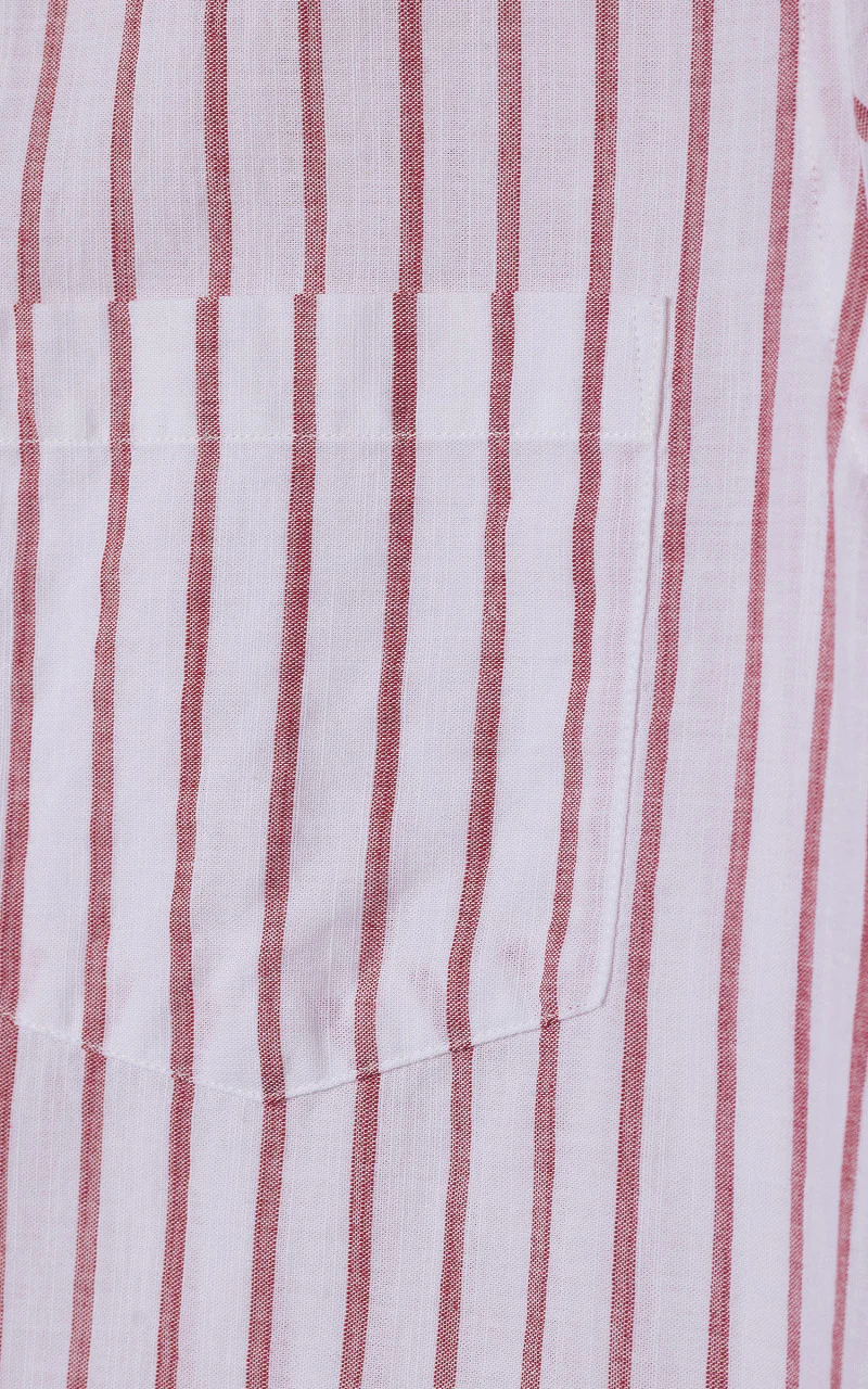 Portuguese Flannel Beach Cabin Camp Collar Shirt Red - Image 3