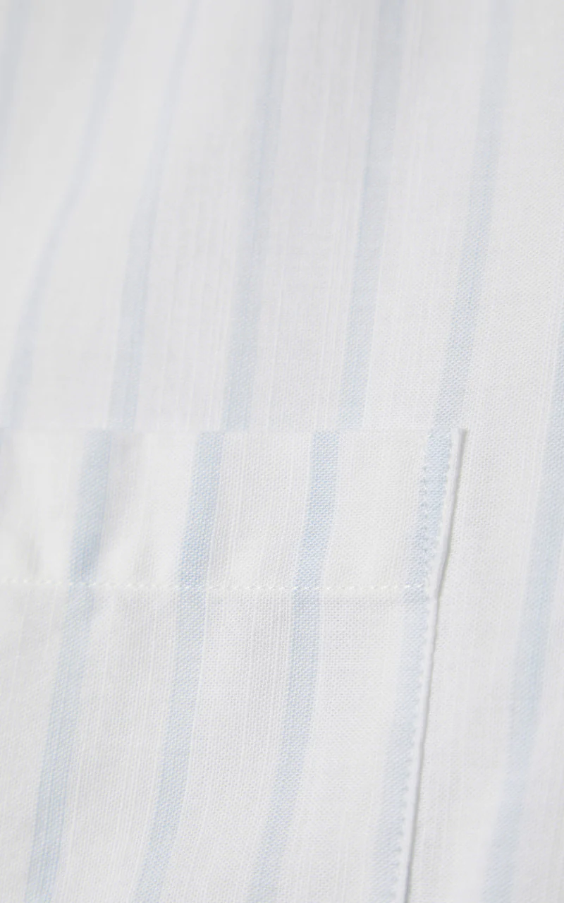 Portuguese Flannel Beach Cabin Camp Collar Shirt Sky - Image 3